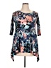 Meri Skye Teal 3/4 Sleeve Top Size 0X - photo 1