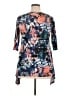 Meri Skye Teal 3/4 Sleeve Top Size 0X - photo 2