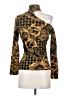 Macy's Gold Yellow Long Sleeve Blouse Size XS - photo 2