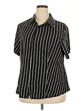 Shein Curve Short Sleeve Blouse