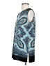 Christine Gerard Teal Blue Sleeveless Blouse Size S (estimated) - photo 5