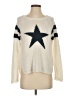 Wooden Ships Stars Ivory White Pullover Sweater Size XS - photo 1