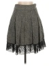 Assorted Brands Chevron-herringbone Gray Casual Skirt Size S - photo 1