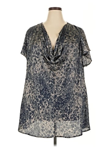 CALVIN KLEIN JEANS Short Sleeve Blouse (view 1)
