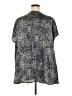 CALVIN KLEIN JEANS 100% Polyester Gray Short Sleeve Blouse Size 3X - photo 2