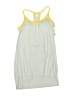 Lululemon Athletica Gray Yellow Active Tank Size 4 - photo 1