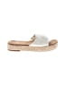 TOMS White Sandals Size 8 1/2 - photo 1