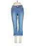 YMI Hearts Blue Jeans Size 7 - photo 1