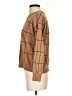 T Tahari Plaid Brown Pullover Sweater Size XS - photo 5
