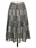 Unbranded 100% Polyester Checkered-gingham Gray Casual Skirt Size 4 - photo 2