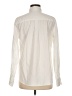Gap 100% Cotton Solid Ivory Long Sleeve Button-Down Shirt Size M - photo 2