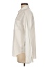 Gap 100% Cotton Solid Ivory Long Sleeve Button-Down Shirt Size M - photo 5