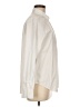 Gap 100% Cotton Solid Ivory Long Sleeve Button-Down Shirt Size M - photo 4