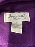 Eminent by Lisa 100% Polyester Purple Coat Size XL - photo 6