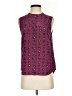 Assorted Brands 100% Silk Purple Sleeveless Silk Top Size 0 - photo 1