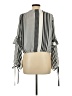 GB 100% Polyester Silver 3/4 Sleeve Blouse Size L - photo 2