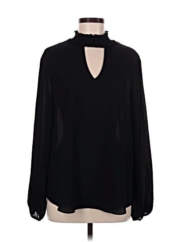 Bold Elements Long Sleeve Blouse (view 1)