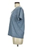 Shein Blue Short Sleeve Top Size M - photo 5