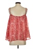 Blue Rain Red Sleeveless Blouse Size S - photo 2