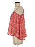Blue Rain Red Sleeveless Blouse Size S - photo 5