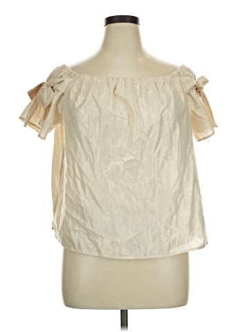 a.n.a. A New Approach Short Sleeve Blouse (view 1)