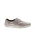 Vans 100% Leather Gold Silver Sneakers Size 7 1/2 - photo 1
