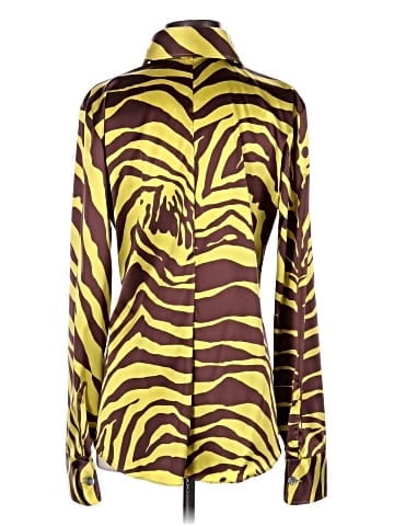 Dolce & Gabbana Long Sleeve Silk Top (view 2)