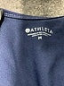 Athleta Solid Blue One Piece Swimsuit Size M - photo 3