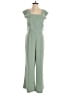 Assorted Brands Solid Green Jumpsuit Size M (estimated) - photo 1