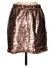 TCEC 100% Polyester Metallic Brown Pink Formal Skirt Size 2 - photo 1