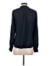Ann Taylor LOFT 100% Polyester Blue Long Sleeve Blouse Size XS - photo 2