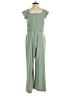 Assorted Brands Solid Green Jumpsuit Size M (estimated) - photo 2