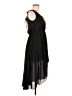 FORM Solid Black Cocktail Dress Size M (estimated) - photo 4