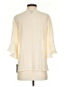 I.N. Studio 100% Polyester Ivory 3/4 Sleeve Blouse Size S - photo 2