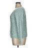 Faded Glory Tweed Teal Pullover Sweater Size XL - photo 5