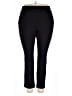 Lane Bryant Solid Black Active Pants Size 20 (petite) - photo 1