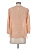 XXI 100% Polyester Tan 3/4 Sleeve Blouse Size S - photo 2