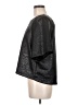 Bobeau Metallic Black Short Sleeve Top Size M (estimated) - photo 5