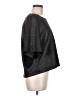 Bobeau Metallic Black Short Sleeve Top Size M (estimated) - photo 4