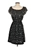 The Kooples 100% Polyester Stars Black Casual Dress Size XS (0) - photo 2