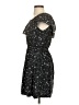 The Kooples 100% Polyester Stars Black Casual Dress Size XS (0) - photo 5