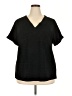 Unbranded Black Short Sleeve Top Size 2X - photo 1