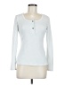 Unbranded Silver Long Sleeve Henley Size M - photo 1