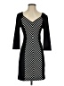 Dex Chevron-herringbone Black Cocktail Dress Size S - photo 1
