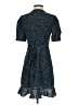 Aqua 100% Polyester Animal Print Blue Cocktail Dress Size S - photo 2