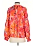 Desert Rose 100% Polyester Orange Long Sleeve Blouse Size S - photo 2