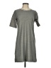 Lila Rose Solid Gray Casual Dress Size S - photo 1
