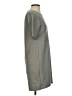 Lila Rose Solid Gray Casual Dress Size S - photo 4