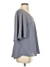Andree by UNIT 100% Polyester Gray 3/4 Sleeve Blouse Size S - photo 4
