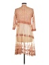 Xhilaration 100% Nylon Orange Kimono Size M - photo 2